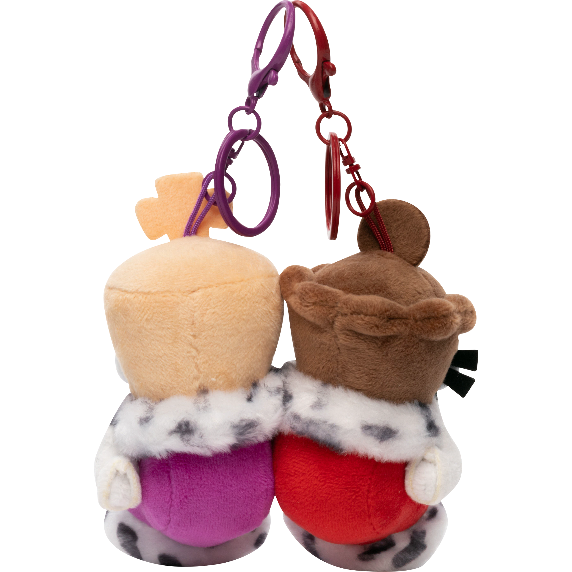 Kinger & Queenie Magnetic Plush Keychains
