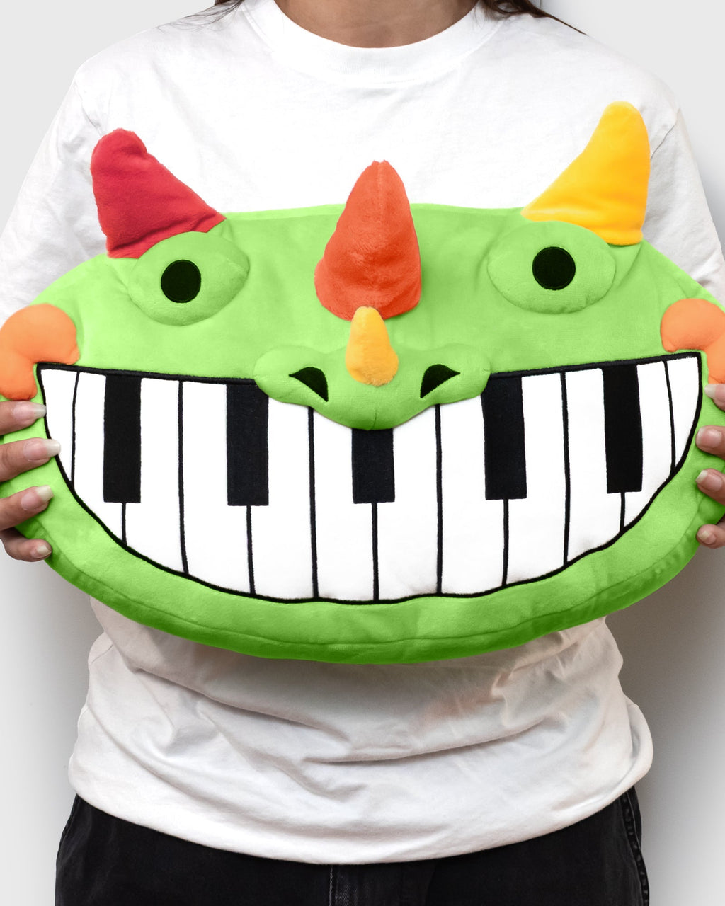 Interactive Pianosaurus Plush Pillow (Pre-Order)