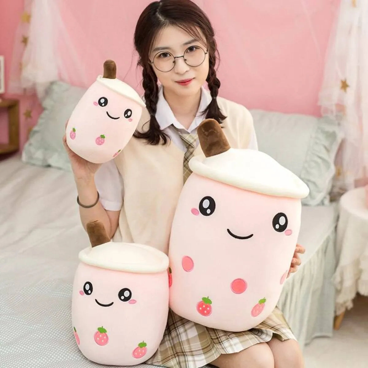 Boba Milk Tea Plushies