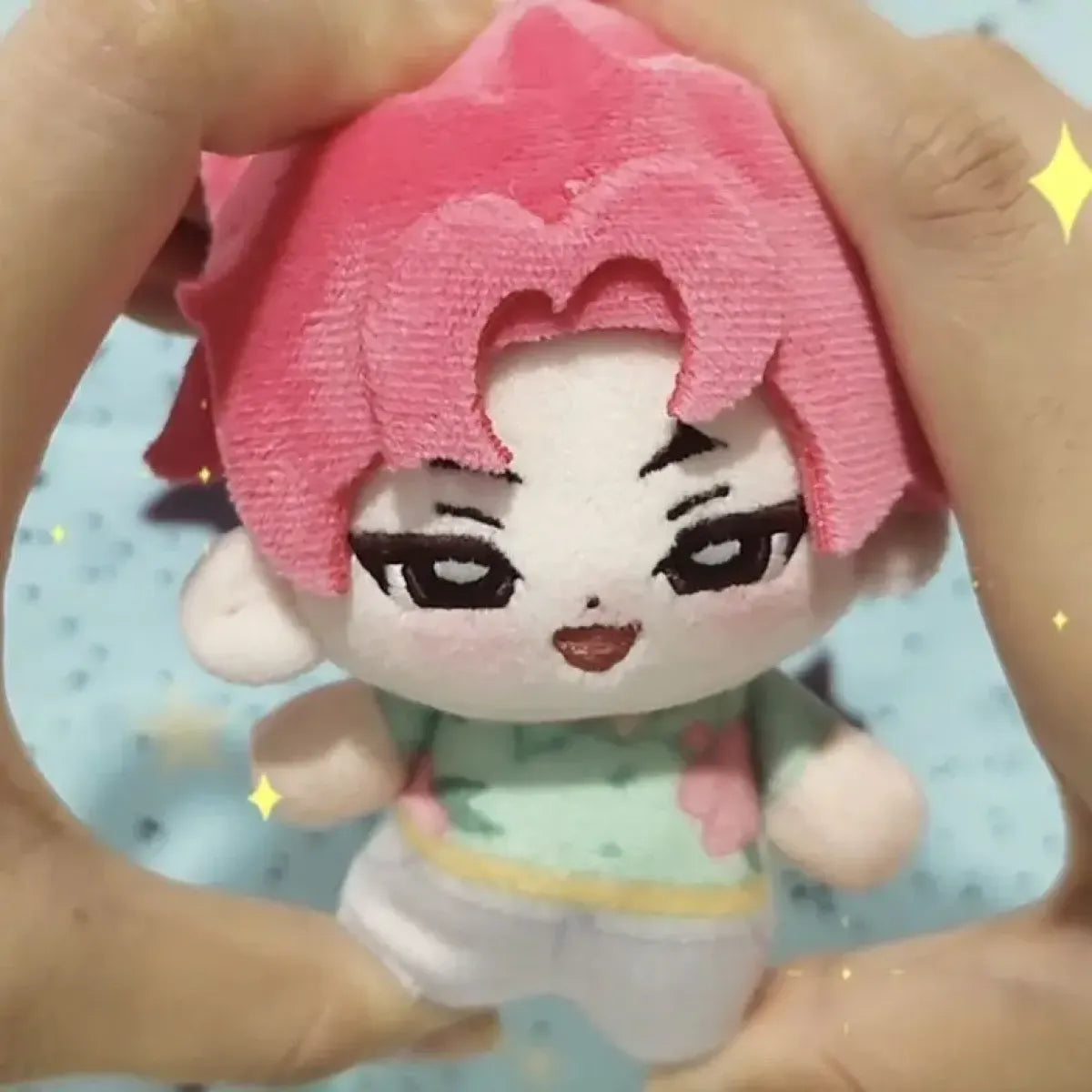 KPop Demon Hunters Anime Plush Keychain Set