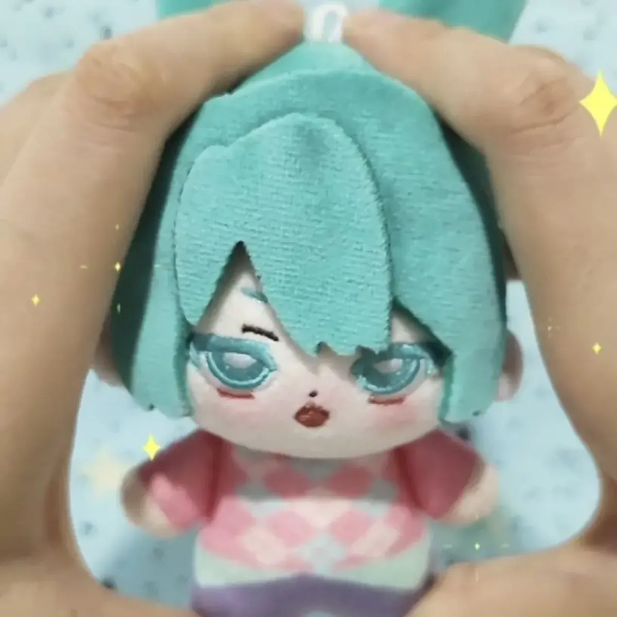 KPop Demon Hunters Anime Plush Keychain Set