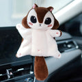 Kawaii Squirrel Plush Keychain
